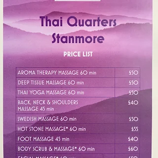 Photo Thai Quarters Stanmore