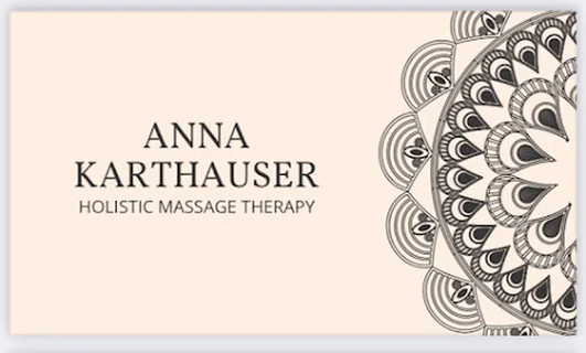 Photo Anna Karthauser Holistic Massage, Totnes, Devon.