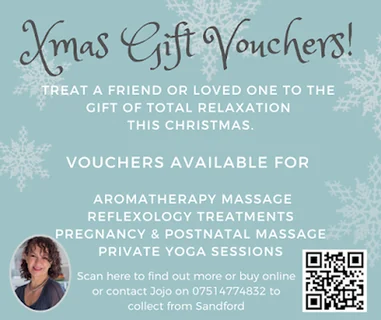 Photo Jojo Hogan - Aromatherapy Massage, Reflexology & Yoga