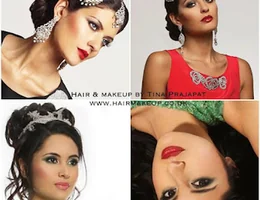 Tina Prajapat Asian bridal hair and make-up artist