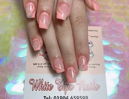 White Tips Professional Nails