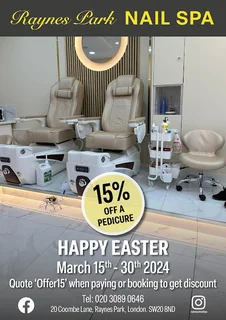 Photo Raynes Park Nail Spa