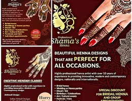 Professional henna & makeup