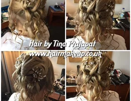 Tina Prajapat Asian bridal hair and make-up artist