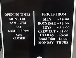 Martins Barbers Ruddington