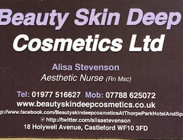 Beauty skin deep Cosmetics Ltd and Aesthetic Clinic