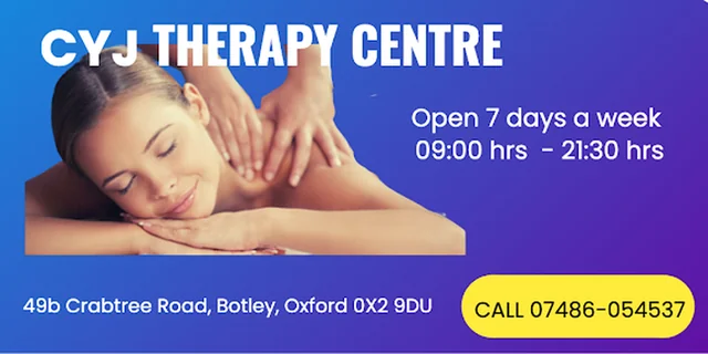 Photo CYJ Therapy Centre | Massage OX29DU North Oxford