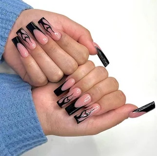 Photo Glossy nails