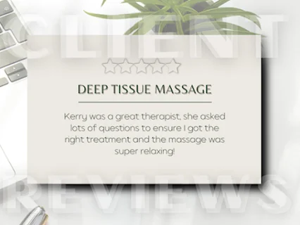 Photo Kerry Reilly Therapy | North West London House Visits, Onsite, Corporate, Mobile Massage