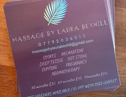 Massage by Laura Bexhill